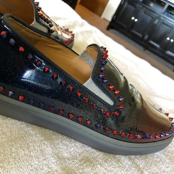 Christian Louboutin PIK BOAT Stud Loafer ,NWOT , EU 41 - Picture 6 of 16